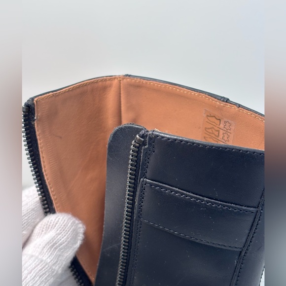 GRENSON Natasha Black Buckle Leather Boots US Size 8, UK 5.5, EU 38.5 - Picture 11 of 16